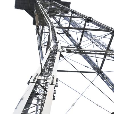 Χάλυβα κατασκευασμένο 4 πόδια γωνιακό χάλυβα Πύργος με βίδες νάτσες και πλέγματα που πληρούν τα πρότυπα DIN 7990 και ISO 6507 1 για την ασφάλεια και την συναρμολόγηση