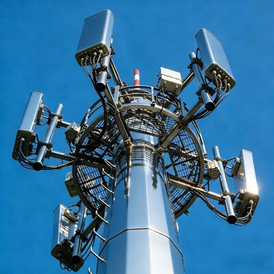 13 19 25M Συμπαγής Σχεδίαση Μονόπολος Γαλβανισμένος Χάλυβας Αυτοστηριζόμενος Εξοικονόμηση Χώρου σε Φούρνο μικροκυμάτων 5G 4G