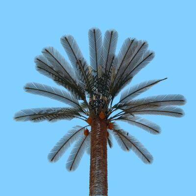 Bionic Tree Tower constructed from Q235B Q235C Q235D and Q355B Q355C Q355D steel grades for durable infrastructure solutions