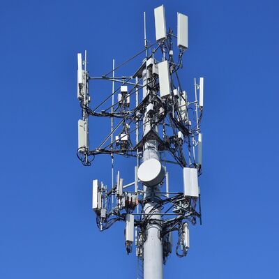 20M 30M IP68 Σφραγισμένος Πύργος Μονόπολης Ανθεκτικό στη Διάβρωση για Παράκτια Αλατούχα Περιοχή Ομίχλης