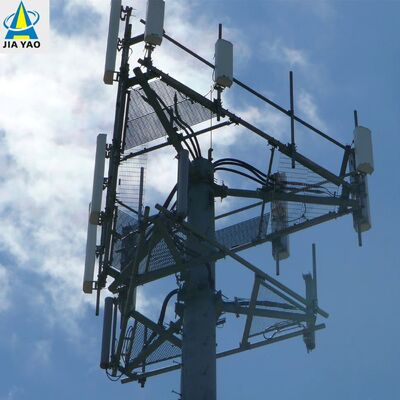 20M 30M Monopole OEM ODM Προσαρμόσιμος Πύργος Τηλεπικοινωνιών Πλήρους ύψους Υπηρεσία Σχεδιασμού Υλικού