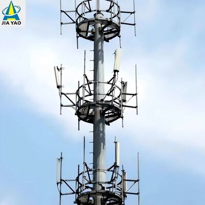 26M Modular Design Monopole Tower για κάλυψη 5G σε αστική πυκνή περιοχή