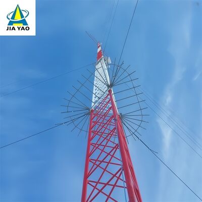 Ultra Tall Guyed Wire Tower Μεγάλης εμβέλειας για Κάλυψη Σήματος Ορεινών Περιοχών