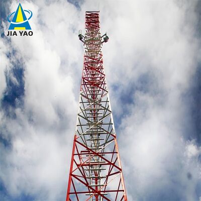 35 48 53M Q355 Steel 3 Legged Angle Steel Tower Χαμηλό κόστος θεμελίωσης για κάλυψη Village 5G