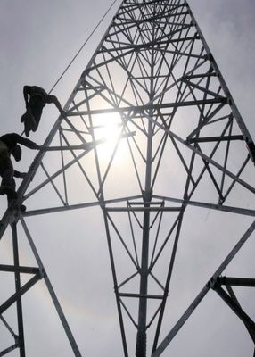 4G 5G Ασύρματες τηλεπικοινωνίες Επικοινωνίες Ηλιακή ενέργεια Τηλεπικοινωνίες Ραδιόφωνο 3 πόδια Γωνιακός χάλυβα Πύργος