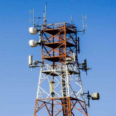 4 πόδια γωνία χάλυβα σίδηρο αυτοστήριξη τηλεπικοινωνίας πύργος πλέγμα &amp; Internet ISP ασύρματος πύργος κεραίας 5G
