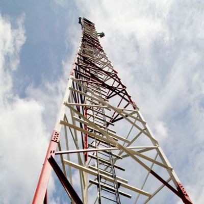 Κινητό δίκτυο Wifi 4G 5G GSM Ραδιοφωνικό σήμα 4 Γωνία Ποδιού Ατσάλι Πύργος Τηλεπικοινωνιών Τηλεπικοινωνίες