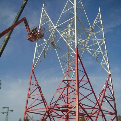 Κινητό δίκτυο Wifi 4G 5G GSM Ραδιοφωνικό σήμα 4 Γωνία Ποδιού Ατσάλι Πύργος Τηλεπικοινωνιών Τηλεπικοινωνίες