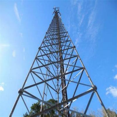 Q345 / Q235 Πύργοι από χάλυβα με σωλήνες 3 ποδιών / πύργοι από χάλυβα πλέγματος ANSI/TIA-222-G-2005