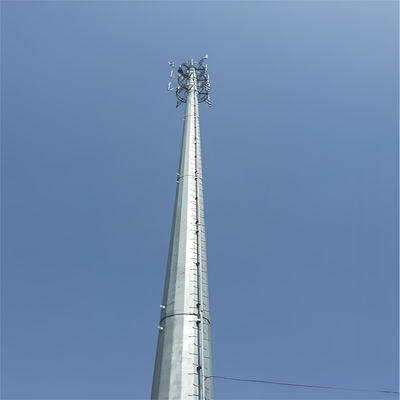 Ατσάλι 20 Meter Gsm Monopole Ατσάλινος Πύργος Πύργος Επικοινωνίας Πώληση Q345B/A572
