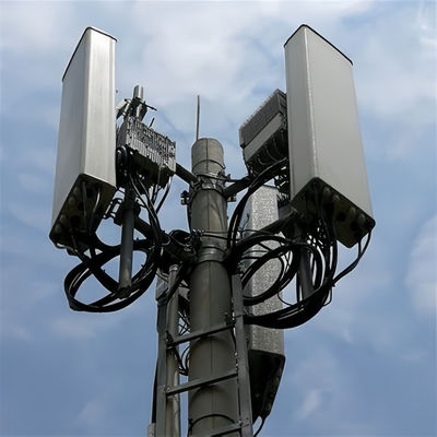 Επικοινωνία 20 30 40 M Αυτοεφοδιασμένη κεραία Πύργος τηλεπικοινωνιών 4G 5G Wifi Monopole