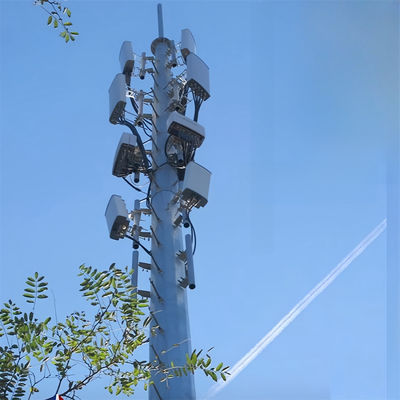 Τηλεπικοινωνίες Wifi Φορητός σταθμός βάσης GSM Πύργος μονόπολος 30 μέτρων Μικροκυμάτων Μεταφορά κυματοδηγού