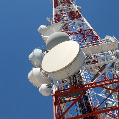 Δίκτυο 5G Wifi Αντένα Σταθμός βάσης Ανεξάρτητη Αντένα Πύργος 4 ποδιών Κυτταρικό εξωτερικό τηλεοπτικό πύργο