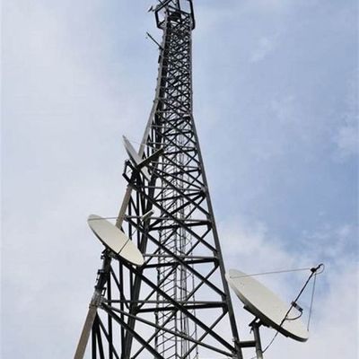 Q255B Q355B Q420B Σχεδιασμός 3 ποδιών γωνιακός πύργος χάλυβα Πύργος τηλεπικοινωνιών