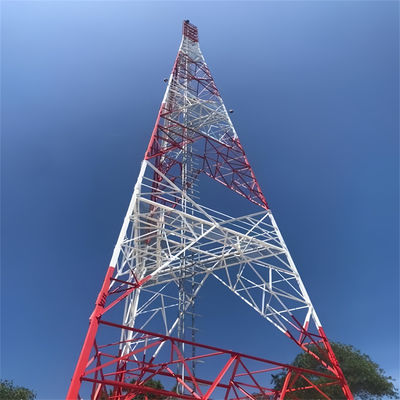 10 - 60 M Meter Αυτοσυντηρούμενο Διαδίκτυο 5G Πύργος Τηλεπικοινωνιών Αντένα Πύργος 3 ποδιών