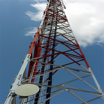 10 - 60 M Meter Αυτοσυντηρούμενο Διαδίκτυο 5G Πύργος Τηλεπικοινωνιών Αντένα Πύργος 3 ποδιών