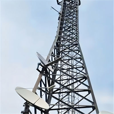 4G 5G Ασύρματες τηλεπικοινωνίες Επικοινωνίες Ηλιακή ενέργεια Τηλεπικοινωνίες Ραδιόφωνο 3 πόδια Γωνιακός χάλυβα Πύργος
