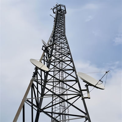 5 10 15 20 25 30 M Αυτοεξυπηρετούμενο Γαλβανισμένο Γωνιακό Χάλυβα 3 Ποδιών Πύργος 5-100M