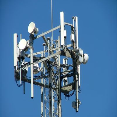 3 πόδια 60 μοίρες Τηλεπικοινωνίες Τριγωνικός πύργος πλέγματος αυτοστήριξη Επικοινωνία Γωνία Ατσάλινος πύργος