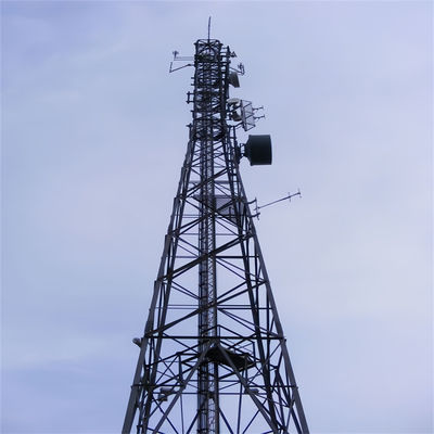 5-200M Ζυγισμένος γωνιακός χάλυβας χάλυβα πύργος πλέγματος κατασκευαστές πύργος πλέγματος τηλεπικοινωνιών
