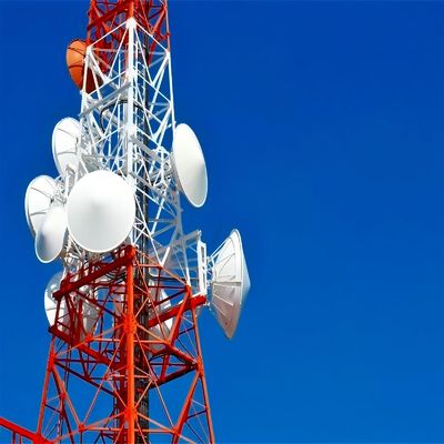 50 60 70 80 90 100 Meter Angle Steel Antenna Πύργος τηλεπικοινωνιών Ζυγισμένος