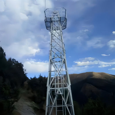 Πύργοι Τηλεφωνικής Επικοινωνίας Αντένα 2g 4g 5g σήμα κυψελών ενισχυτικών Αλουμινίου Πύργος κινητής τηλεπικοινωνίας