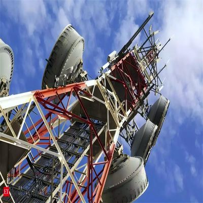 4G ασύρματη εξωτερική τηλεόραση κινητά τηλέφωνα επικοινωνία δορυφόρος ραδιόφωνο μικροκυμάτων κεραία πύργος πλέγμα 4 πόδια γωνιακός πύργος