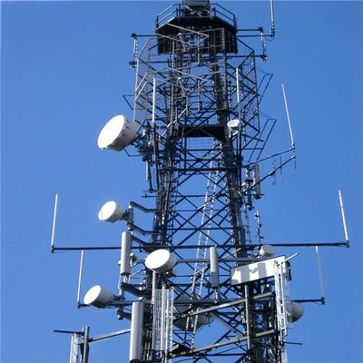 Ζεστό βύθιση Ζαλβανισμένο 3 /4 Γόνατος Πύργος Τηλεπικοινωνιών Τυβώδης Τηλεπικοινωνίες Γωνιακή Αντένα Πύργος Πύργου
