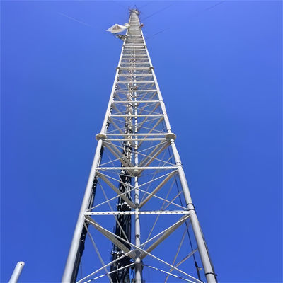 15m 20m 25m 40m 200 πόδια Αντένα Πύργος τηλεπικοινωνιών σωληνώδης ραδιοφωνική τηλεόραση FM εκπομπή Αντένα 3 πόδια