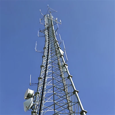 4G Κυτταρικό Πύργο Τυβλωμένου Χάλυβα 10 25 35 40 M Μέτρα 3 πόδια
