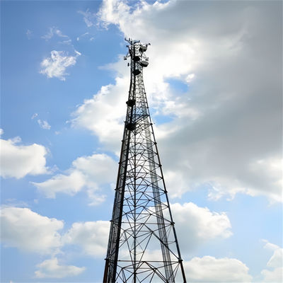 4G Κυτταρικό Πύργο Τυβλωμένου Χάλυβα 10 25 35 40 M Μέτρα 3 πόδια