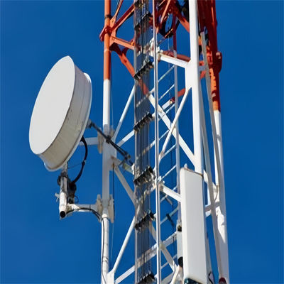 Τηλεπικοινωνιακή κεραία Δίκτυο Wifi GSM Αυτοβοήθης Πύργος Κυττάρων 3 Ποδιών Τυβώδης Κυτταρική Πύργος Επικοινωνίας Μικροκυμάτων