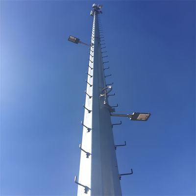 25M 30M 40M 45M Ακτινοβολία Ακτίνας Σημείωσης Ζυγισμένο Χάλυβα Μοναδικό σωλήνα Στάση βάσης Πολ επικοινωνίας Μονοπόλος Πύργος