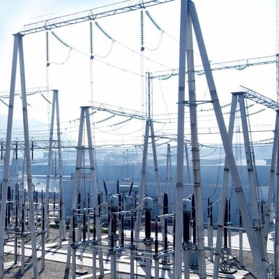 Στρώση Σιδηρού Υψηλής Τετάρξης Ηλεκτρικός Πύργος Ταχύτητα ανέμου 30-180 Km/H Πύργος Μεταφοράς 132kv