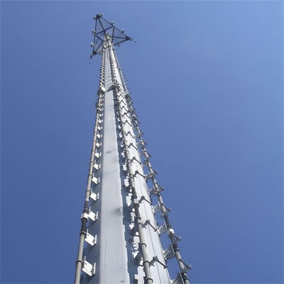Ασύρματο σήμα τηλεφώνου 5G Κυτταρικό σταθμό Ατσάλινο τηλεπικοινωνιακό μονοπώλιο Πύργο 5 10 20 25 30 35 40 μέτρα