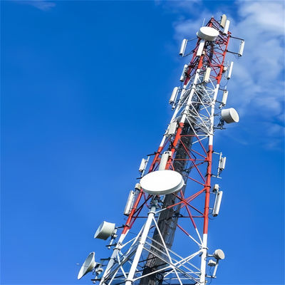 3 πόδια σωληνώδης ατσάλινος πύργος κινητό δίκτυο 4G 5G σήμα ραδιομεταφοράς πύργοι