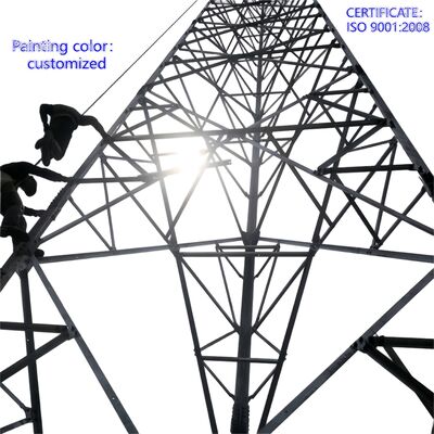 20 - 50m 55m 60m 70m 80meters Hot DIP Ζαλβανισμένο 3 ποδιών Αυτοστήριξης Πύργος 3 ποδιών Στροφικός Πύργος