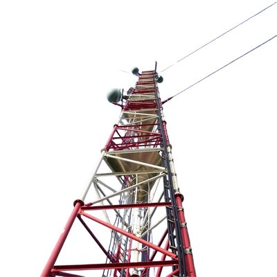 3 ποδαράκια συρματόπλεγμα ανθεκτικό γαλβανισμένο χάλυβα 30 40 50 65m 4G 5G Wifi δορυφορικό ραδιόφωνο τηλεπικοινωνιακός πύργος