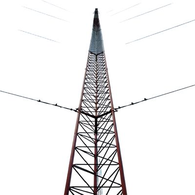 3 ποδαράκια συρματόπλεγμα ανθεκτικό γαλβανισμένο χάλυβα 30 40 50 65m 4G 5G Wifi δορυφορικό ραδιόφωνο τηλεπικοινωνιακός πύργος