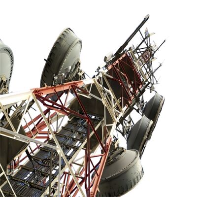 Ανθεκτικός τετράποδης γωνιακός πύργος από χάλυβα με βρόγχους νάτλους και πλέγματα που συμμορφώνονται με τα πρότυπα ISO 898 και DIN 7990 για τη μηχανική αξιοπιστία