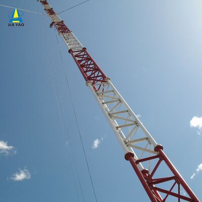 Πύργος συρματόπλεγματος σχεδιασμένος για να μεγιστοποιεί το ύψος με ελάχιστη χρήση δομικών υλικών με βάση τους κώδικες σχεδιασμού ANSI/TIA-222-G-H-F