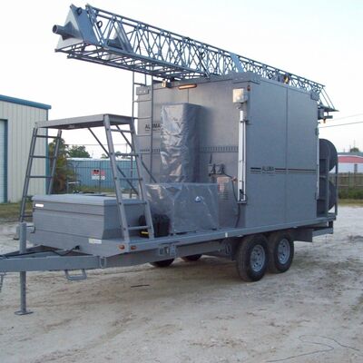 Εξωτερικός τηλεσκοπικός γαλβανισμένος χάλυβας 15 20 30M 5G 4G Wifi σήμα έκτακτης ανάγκης ενισχυτής Πύργος επικοινωνίας