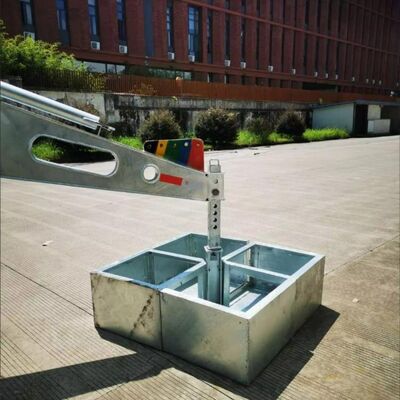 Τηλεσκοπικός σωληνώδης γαλβανισμένος χάλυβας αυτοστήριξη 15 20 25M 5G 4G Wifi εξωτερικός πύργος επικοινωνίας