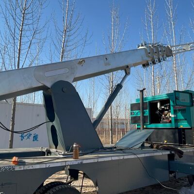 Τηλεσκοπικό φωτισμό από γαλβανισμένο χάλυβα + επικοινωνία 15 20 25M 5G 4G Wifi κινητό πύργο έκτακτης ανάγκης