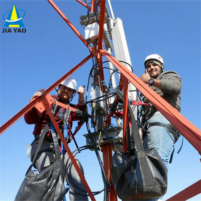 Τριγωνικός Πύργος από Γωνιακό Χάλυβα 3 Ποδιών με Ίση ή Μεταβλητή Κλίση και Διατομή Γωνιακού Χάλυβα για Επικοινωνία