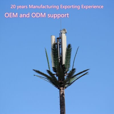 Ζεστό Ζαλβανισμένο Τεχνητό Δέντρο Έρημος Γκόμπι Βιονικό Populus Euphratica Αντι-Άμμος Καμουφλαρισμένος Πύργος Τηλεπικοινωνιών