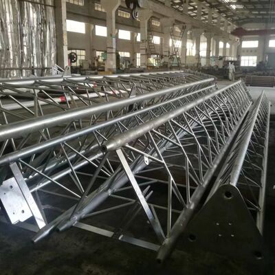 15m-50m Marine Grade Anti-Corosion Guyed Wire Tower for Inland Waterway Port Possel Communication