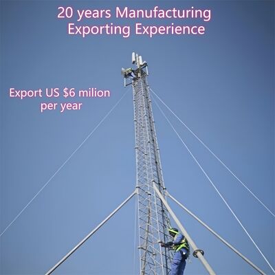 10m-30m Quick-Assembly Collapsible Guyed Wire Tower for Disaster Relief Reserve Communication Emergency