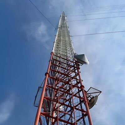 10m-30m Quick-Assembly Collapsible Guyed Wire Tower for Disaster Relief Reserve Communication Emergency