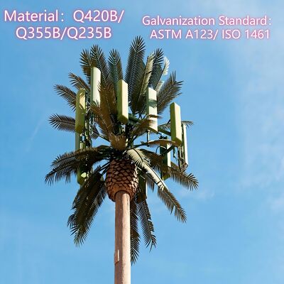 12 18 24M Πάρκο Σενετικό Βιονικό Δέντρο Καμουφλαρισμένο Ζυγισμένο Χάλυβα Αυτοστήριξη Εξωτερικό 5G 4G Wifi Πύργος Τηλεπικοινωνιών